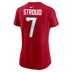Houston Texans Nike C.J. Stroud Women's Player Name & Number T-Shirt