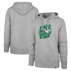Philadelphia Eagles 47 brand '47 Fly Eagles Fly Regional Headline Pullover Hoodie
