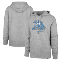 Detroit Lions 47 brand '47 We Are One Regional Headline Pullover Hoodie
