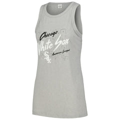 Chicago White Sox Soft as a Grape Women's Gauze High Neck Tank Top | MLB Online