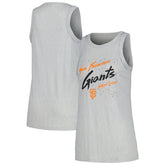 San Francisco Giants Soft as a Grape Women's Gauze High Neck Tank Top | MLB Shop