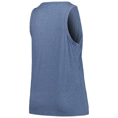 Boston Red Sox Soft as a Grape Women's Plus Size Curvy High Neck Tri-Blend Tank Top | MLB Outlet