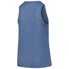 Cleveland Guardians Soft as a Grape Women's Plus Size Curvy High Neck Tri-Blend Tank Top | MLB Outlet