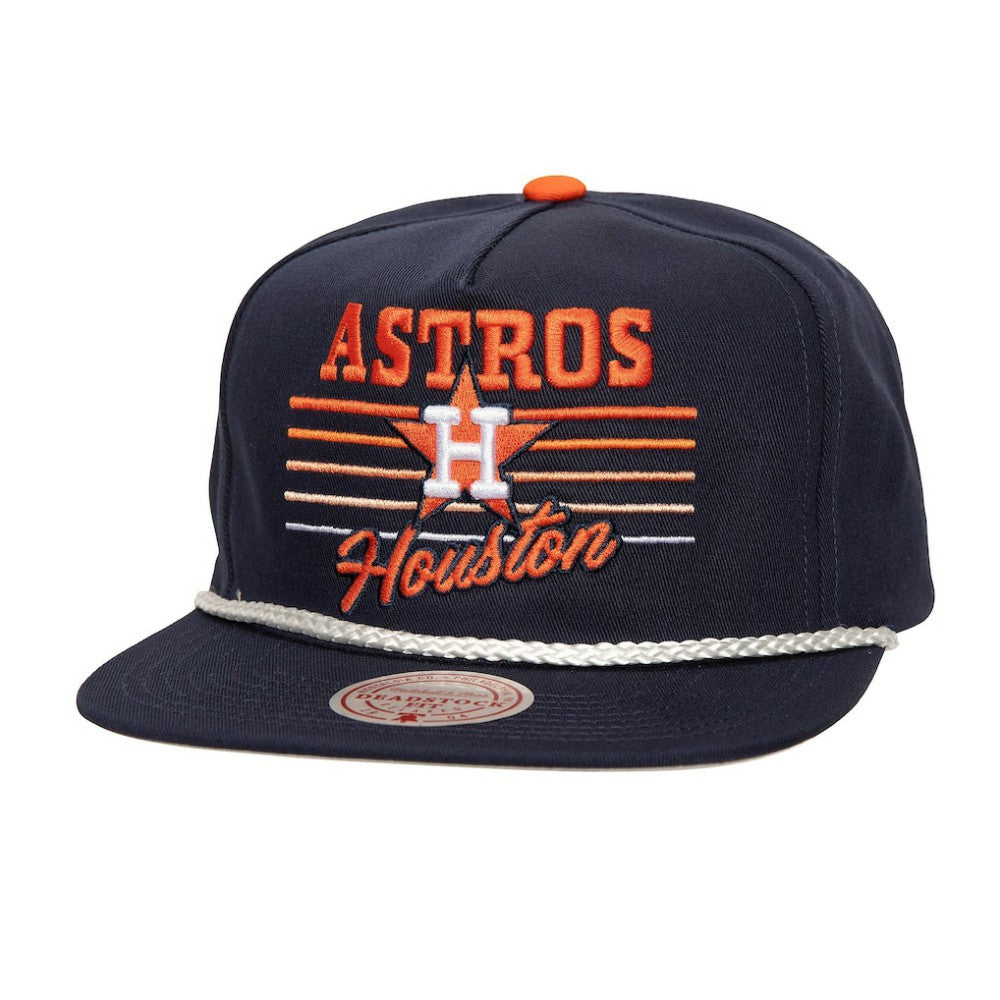 Houston Astros Mitchell & Ness Radiant Lines Deadstock Snapback Hat | MLB Online