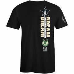 Milwaukee Bucks FISLL x Black History Collection Unisex T-Shirt - Green discount Outlet