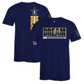 Denver Nuggets FISLL x Black History Collection Unisex T-Shirt - Blue sale On Sale