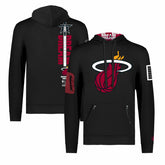 Miami Heat FISLL x Black History Collection Unisex Pullover Hoodie - Black sale Outlet