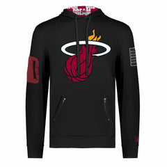 Miami Heat FISLL x Black History Collection Unisex Pullover Hoodie - Black sale Outlet