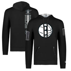 Brooklyn Nets FISLL x Black History Collection Unisex Pullover Hoodie - Black outlet On Sale
