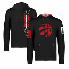 Toronto Raptors FISLL x Black History Collection Unisex Pullover Hoodie - Black online Online