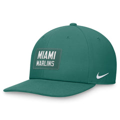 Miami Marlins Nike Bicoastal Pro Performance Snapback Hat | MLB Outlet