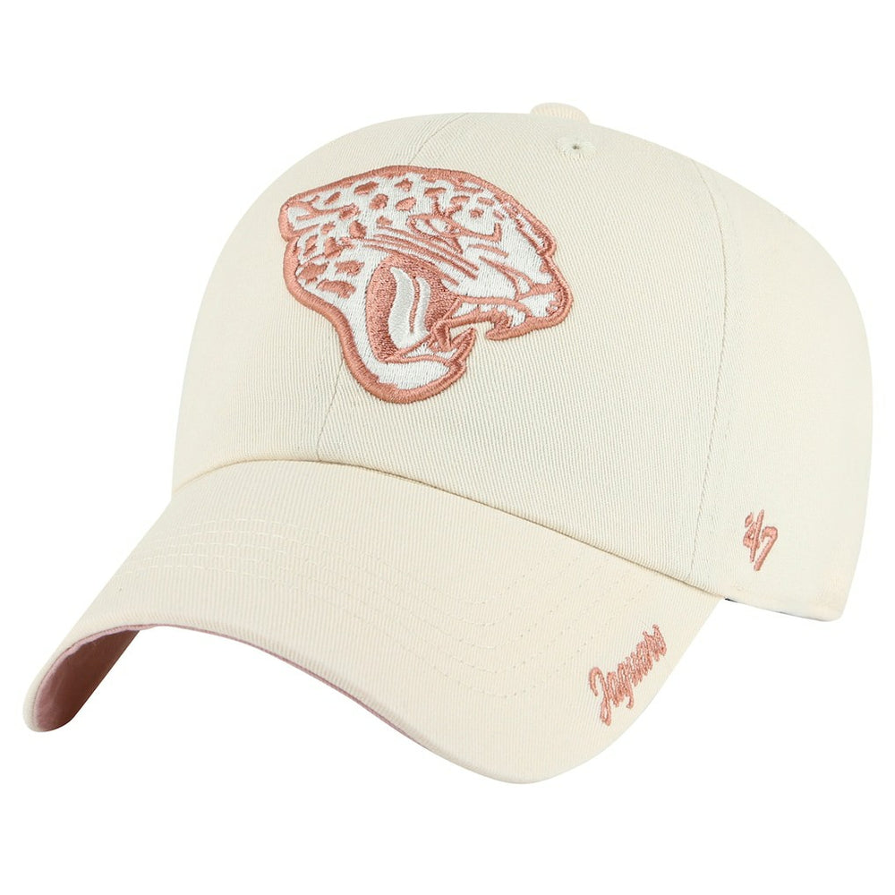 Jacksonville Jaguars 47 brand '47 Women's Ballpark Cheer Clean Up Adjustable Hat