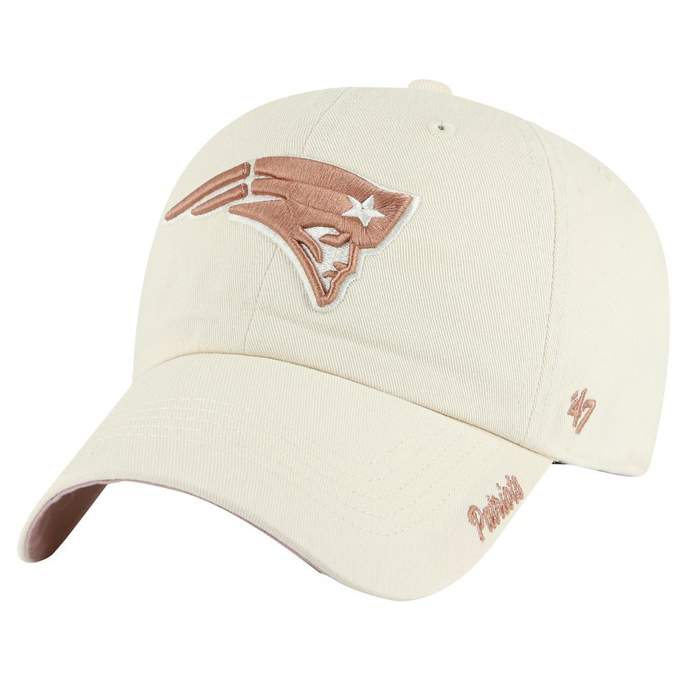 New England Patriots 47 brand '47 Women's Ballpark Cheer Clean Up Adjustable Hat