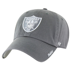 Las Vegas Raiders 47 brand '47 Women's Luminance Cheer Clean Up Adjustable Hat