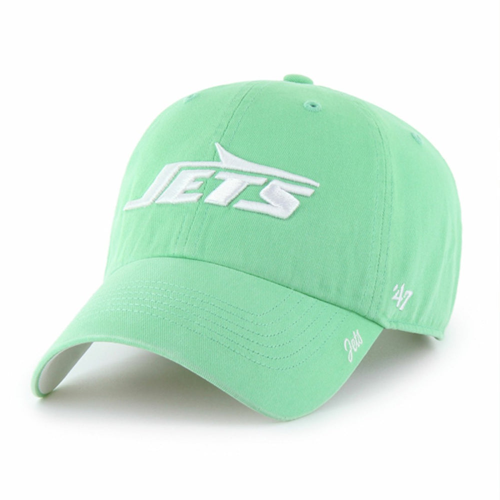 New York Jets 47 brand '47 Women's Luminance Cheer Clean Up Adjustable Hat