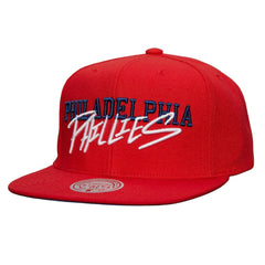 Philadelphia Phillies Mitchell & Ness Team Tagged Snapback Hat | MLB Shop