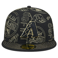Arizona Diamondbacks New Era 59FIFTY Day Allover Fitted Hat | MLB On Sale