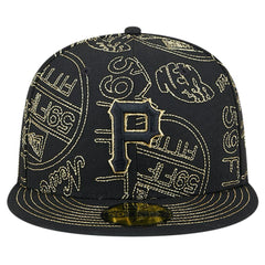 Pittsburgh Pirates New Era 59FIFTY Day Allover Fitted Hat | MLB Discount