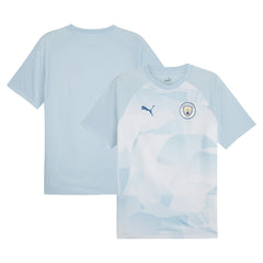 Manchester City 2023/24 Pre-Match Jersey Silver - Puma