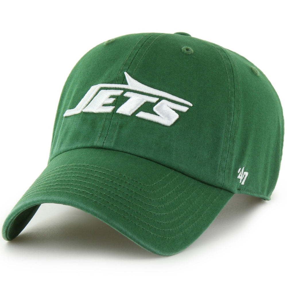 New York Jets 47 brand '47 Clean Up Primary Adjustable Hat
