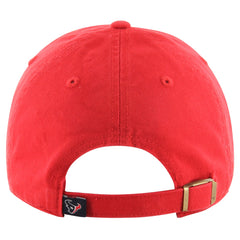 Houston Texans 47 brand '47 Secondary Clean Up Adjustable Hat