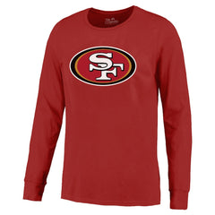 San Francisco 49ers Brock Purdy Majestic Threads Name & Number Long Sleeve T-Shirt