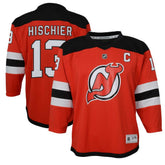 Nico Hischier New Jersey Devils Youth Captain Patch Home Replica Player Jersey Online