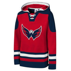 Washington Capitals Youth Ageless Must Have Home V-Neck Pullover Hoodie Discount