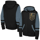 Vegas Golden Knights Youth Face Off Full-Zip Hoodie Online