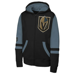 Vegas Golden Knights Youth Face Off Full-Zip Hoodie Online