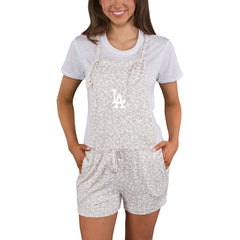Los Angeles Dodgers Concepts Sport Women's Montana Hacci Knit Romper Overalls | MLB Near me