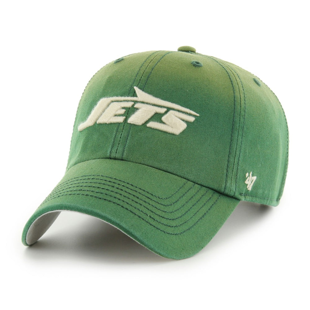 New York Jets 47 brand '47 Dusted Relaxed Clean Up Adjustable Hat
