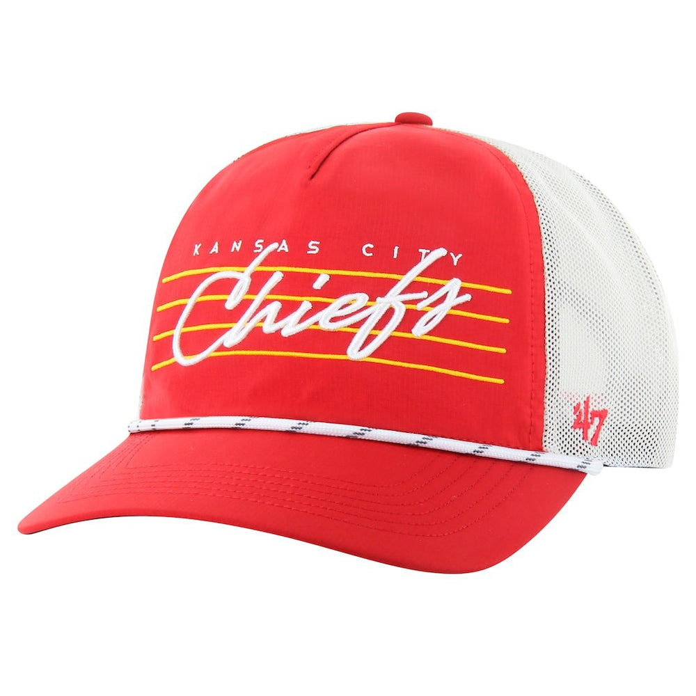 Kansas City Chiefs 47 brand '47 Downburst Relaxed Hitch Trucker Adjustable Hat