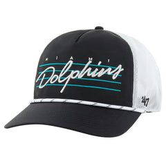 Miami Dolphins 47 brand '47 Downburst Relaxed Hitch Trucker Adjustable Hat
