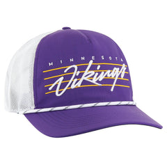 Minnesota Vikings 47 brand '47 Downburst Relaxed Hitch Trucker Adjustable Hat