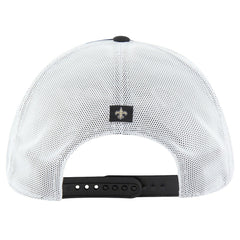 New Orleans Saints 47 brand '47 Downburst Relaxed Hitch Trucker Adjustable Hat