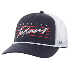 Houston Texans 47 brand '47 Downburst Relaxed Hitch Trucker Adjustable Hat