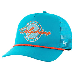 Miami Dolphins 47 brand '47 Promenade Hitch Trucker Adjustable Hat