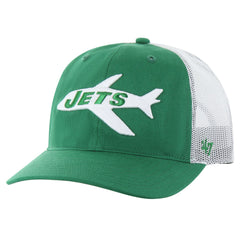 New York Jets 47 brand '47 Team Unstructured Trucker Adjustable Hat