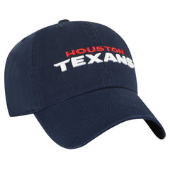 Houston Texans 47 brand '47 Clean Up Team Script Adjustable Hat