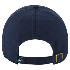 Houston Texans 47 brand '47 Clean Up Team Script Adjustable Hat