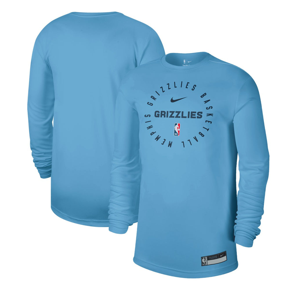 Memphis Grizzlies 2024/25 Legend On-Court Practice Long Sleeve T-Shirt Online