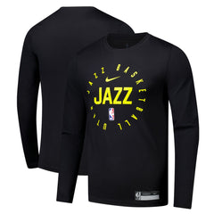 Utah Jazz 2024/25 Legend On-Court Practice Long Sleeve T-Shirt For Sale