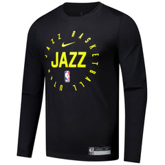 Utah Jazz 2024/25 Legend On-Court Practice Long Sleeve T-Shirt For Sale