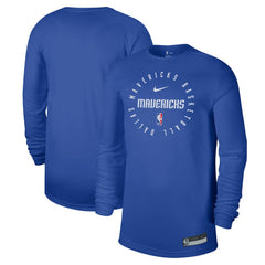 Dallas Mavericks 2024/25 Legend On-Court Practice Long Sleeve T-Shirt sale Online