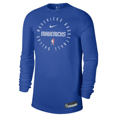 Dallas Mavericks 2024/25 Legend On-Court Practice Long Sleeve T-Shirt sale Online
