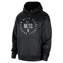Brooklyn Nets 2024/25 Spotlight On-Court Practice Performance Pullover Hoodie For Sale