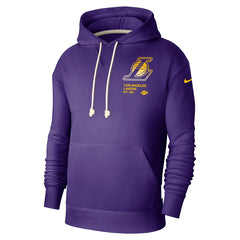 Los Angeles Lakers Courtside Standard Issue Premium Performance Pullover Hoodie For Sale