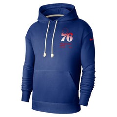 Philadelphia 76ers Courtside Standard Issue Premium Performance Pullover Hoodie New