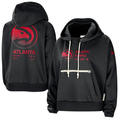 Atlanta Hawks Women's Courtside Standard Issue Performance Pullover Hoodie On Sale